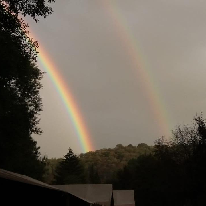 Dubbele regenboog